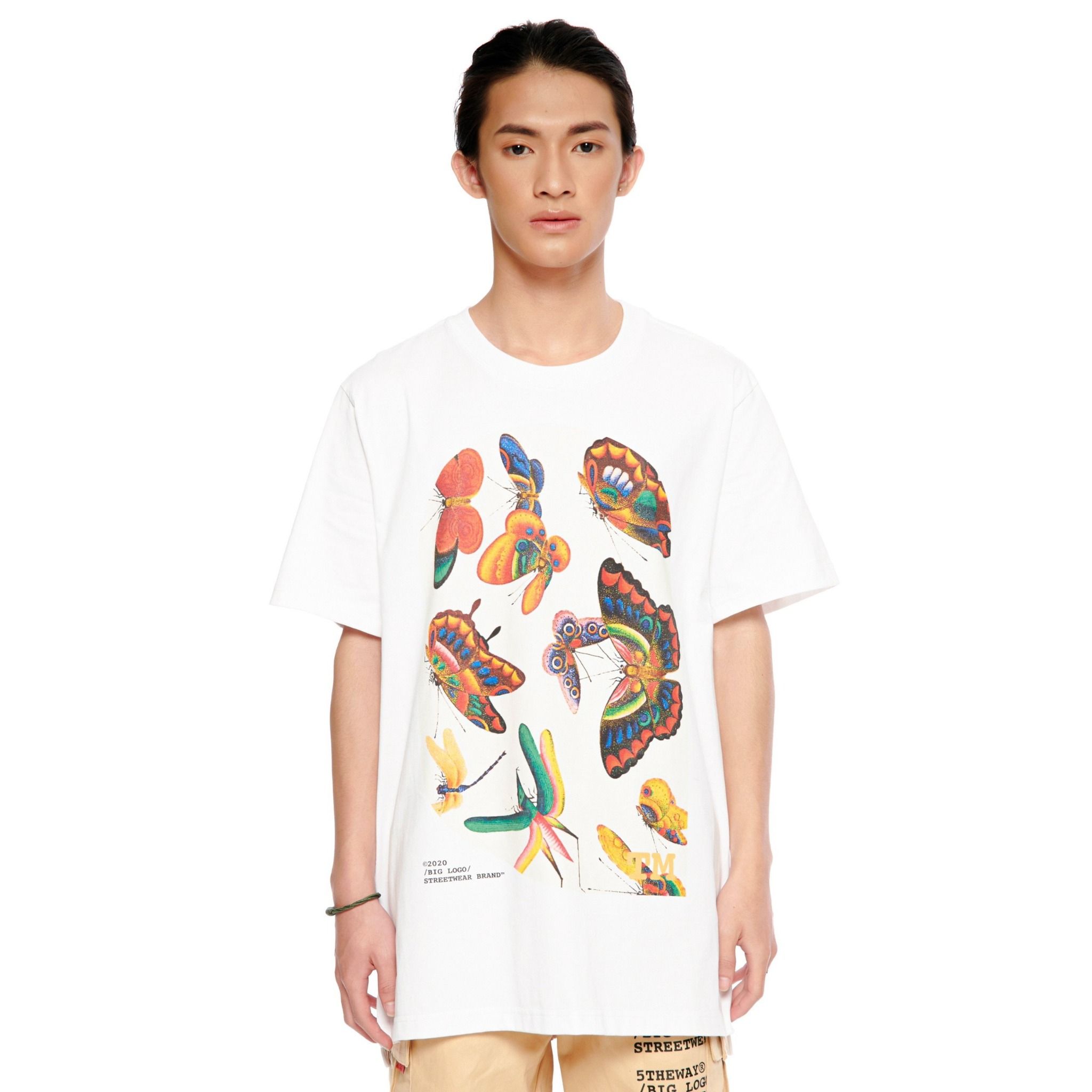  Áo Thun Unisex 5THEWAY® /butterfly/ SQUARE TEE™ 