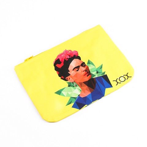  Túi XOX Zip Pockets Girl With Flowers 