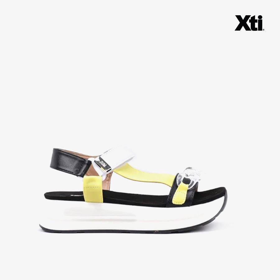  Giày Sandals Nữ XTI Yellow Pu Ladies 