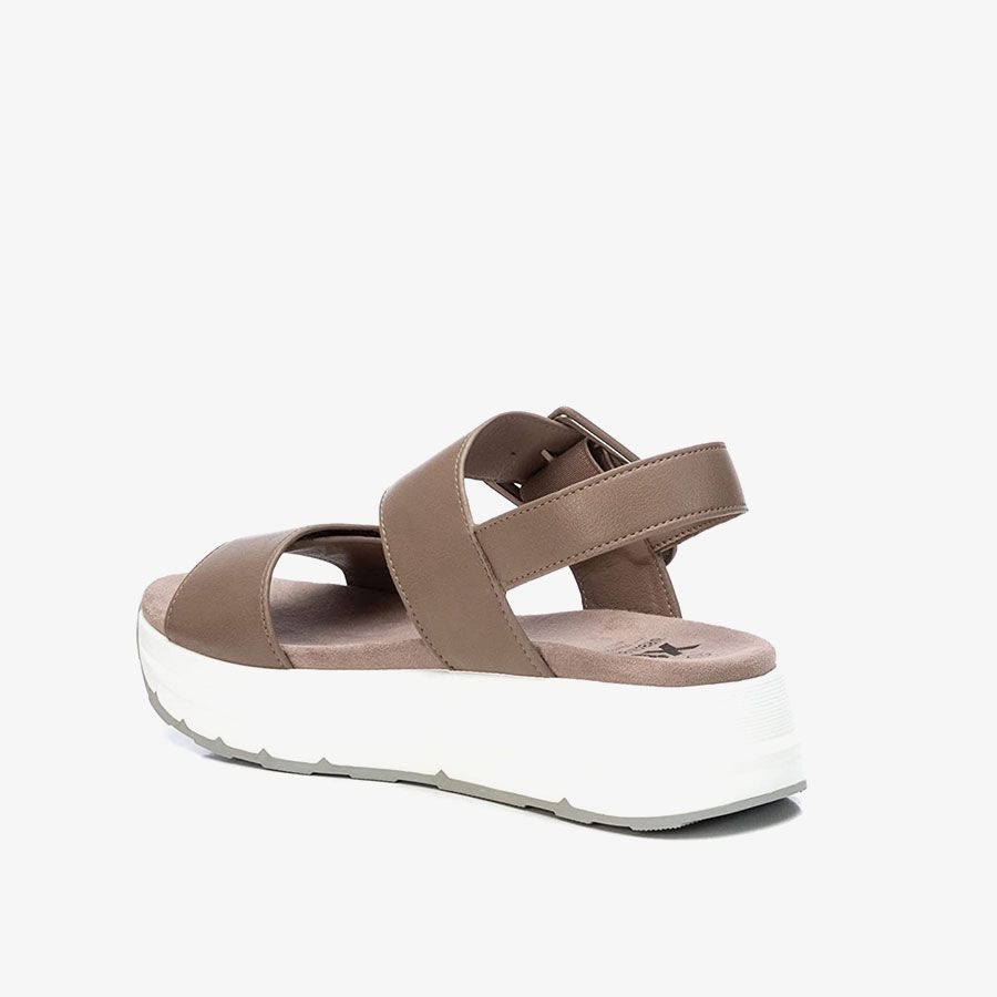  Giày Sandals Nữ XTI Taupe Pu Ladies 