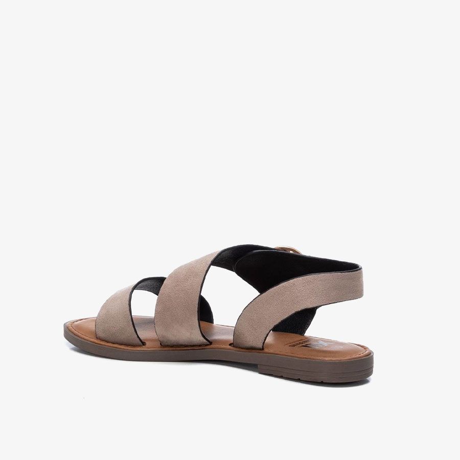  Giày Sandals Nữ XTI Beige Microfiber Ladies 