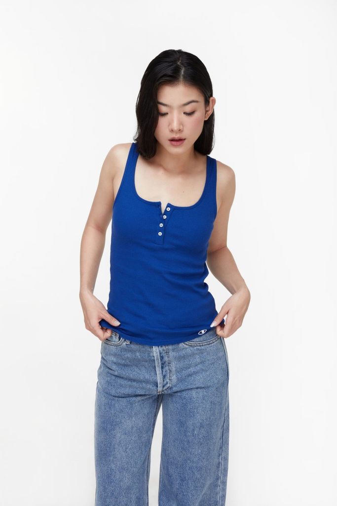  Áo Tank Top Nữ TheBlueTshirt New Icon Tank - Blue 