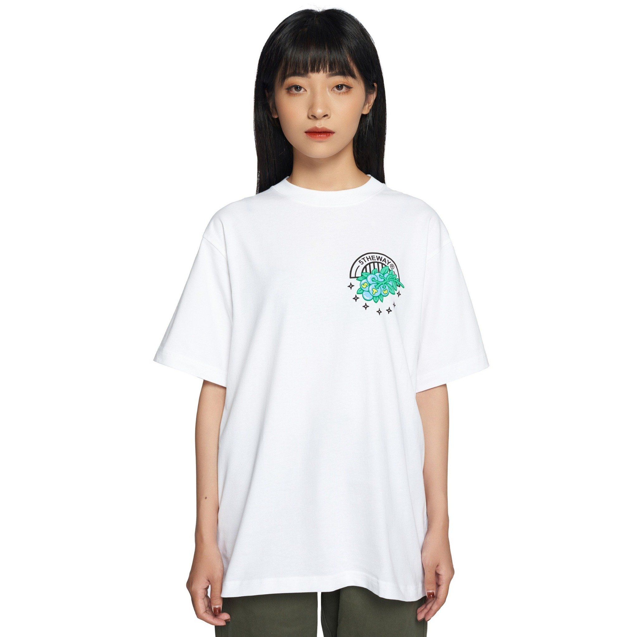  Áo Thun Unisex 5THEWAY® /fruit & juice/ NEW TEE 