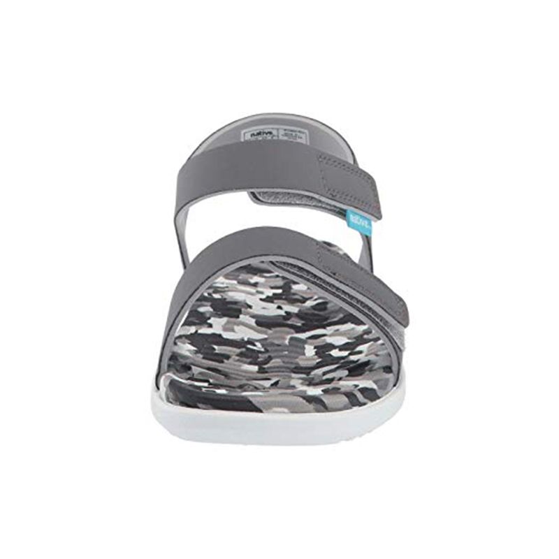 Giày native c charley child (63105500) dublin grey/ konpeito/ shell white