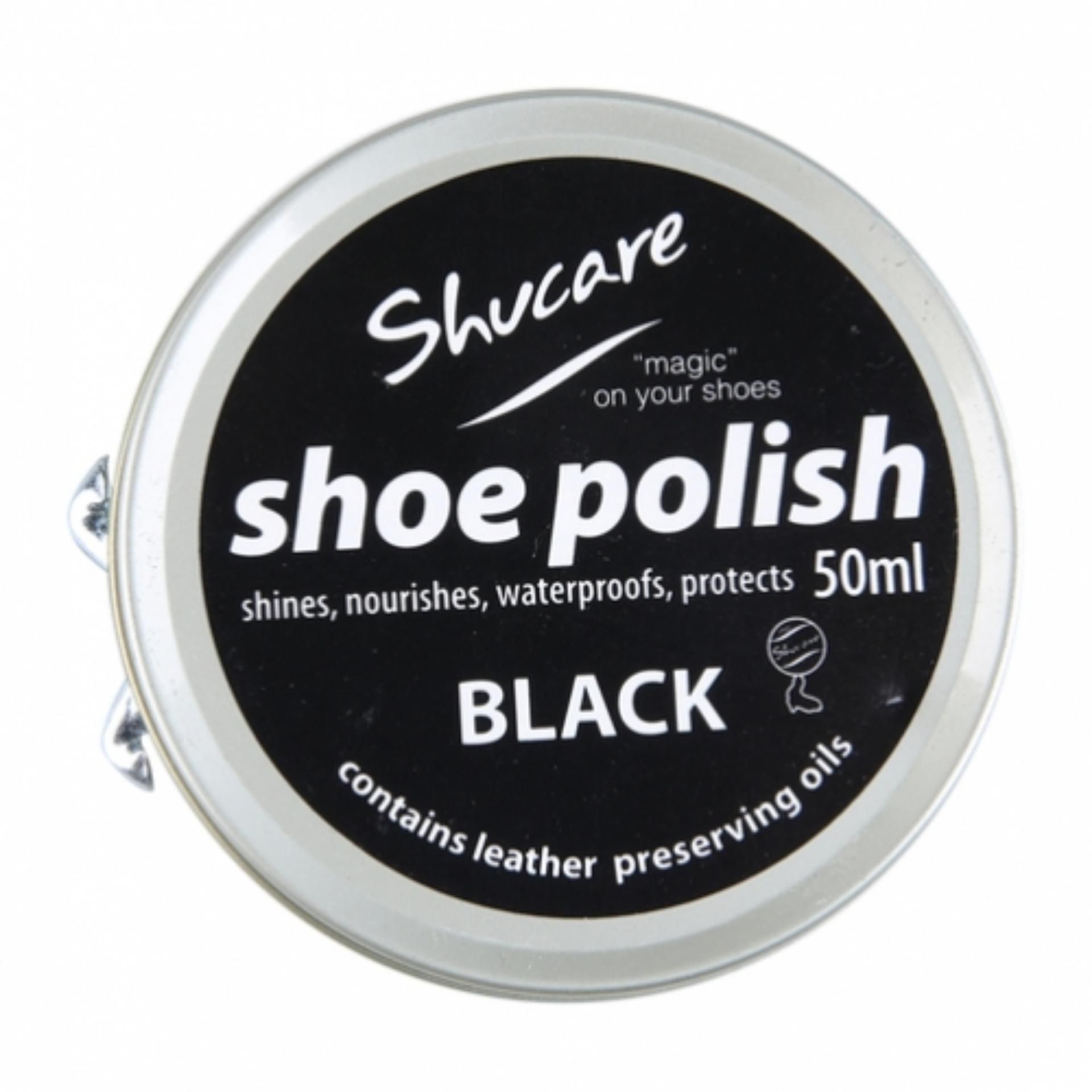 SHUCARE Tin Shoe Polish - Black