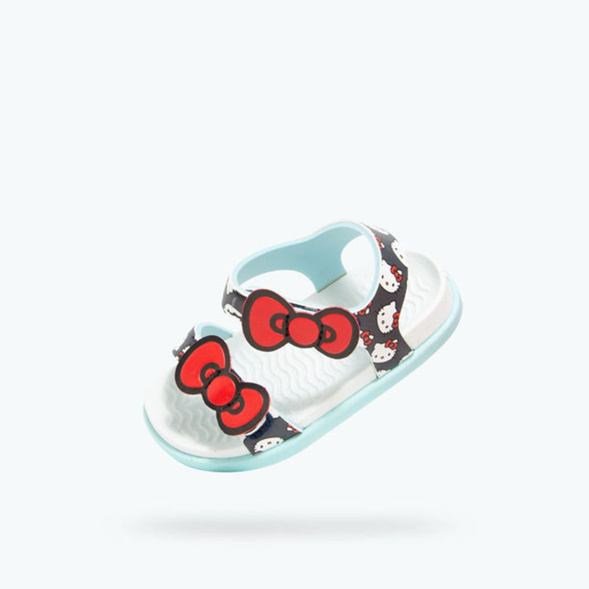 Giày native j charley bow junior (62105518) regatta blue/ shell white/ hydrangea blue/ hello kitty