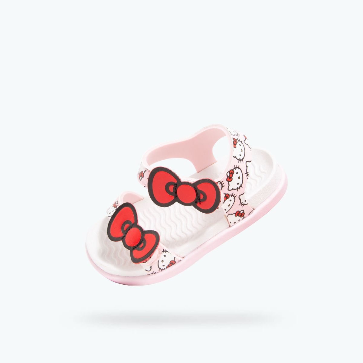 Giày native j charley bow junior (62105518) dust pink/ shell white/ blossom pink/ hello kitty