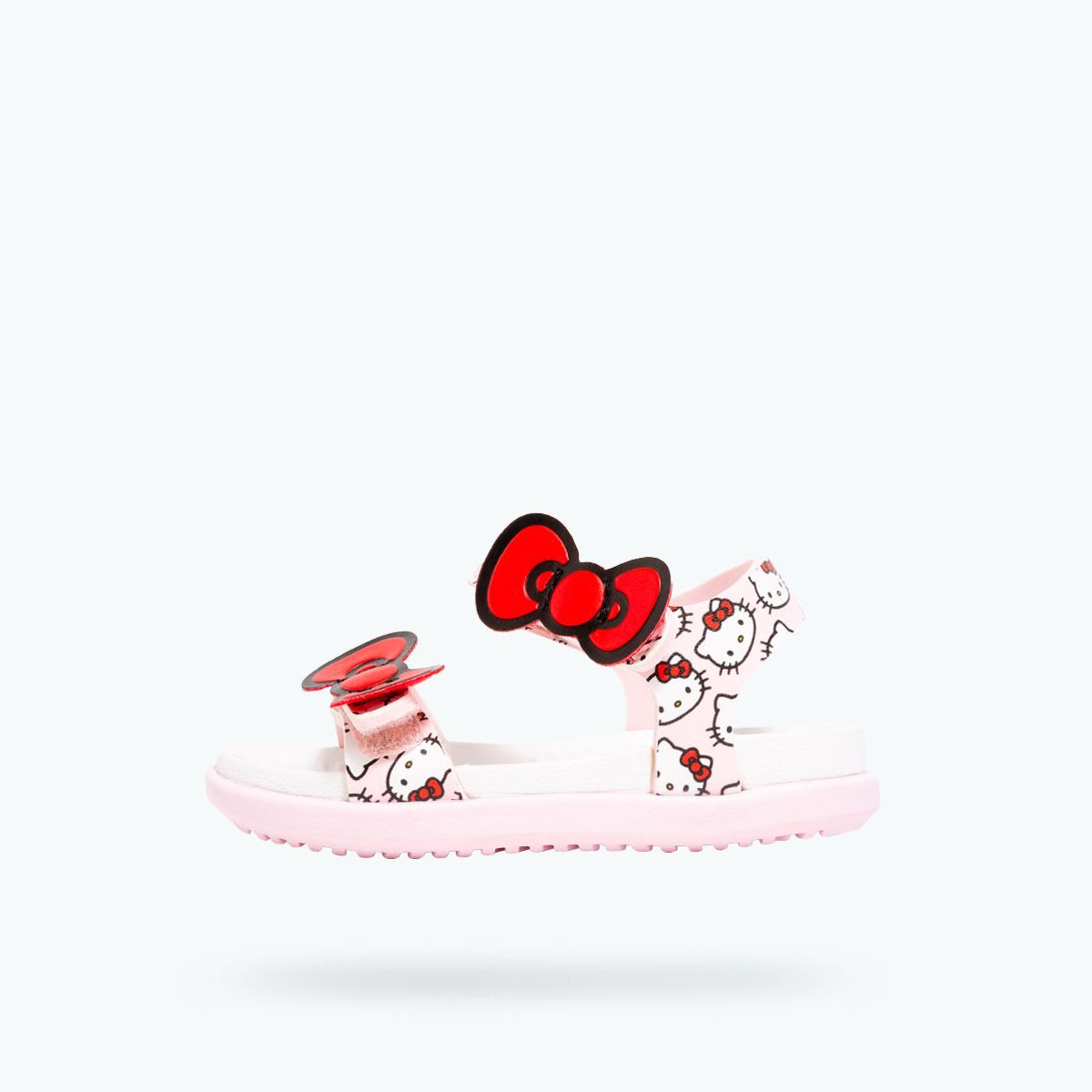 Giày native c charley bow child (63105518) dust pink/ shell white/ blossom pink/ hello kitty