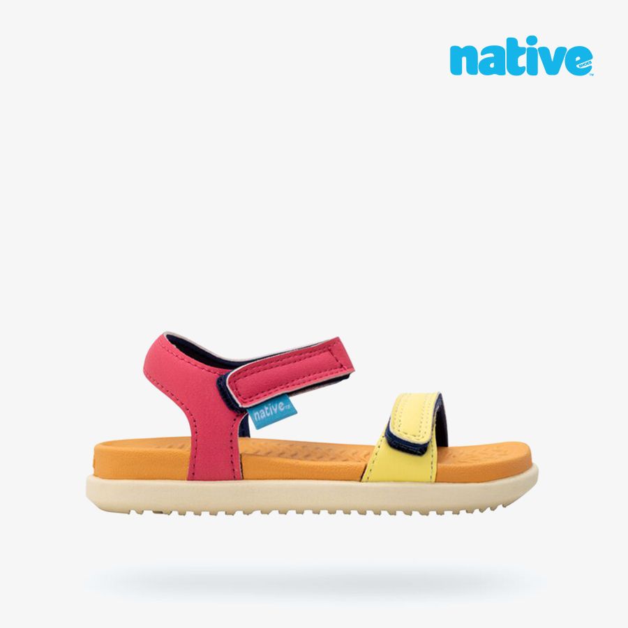  Giày Sandals Bé Gái Native Charley Sugarlite Block Child 