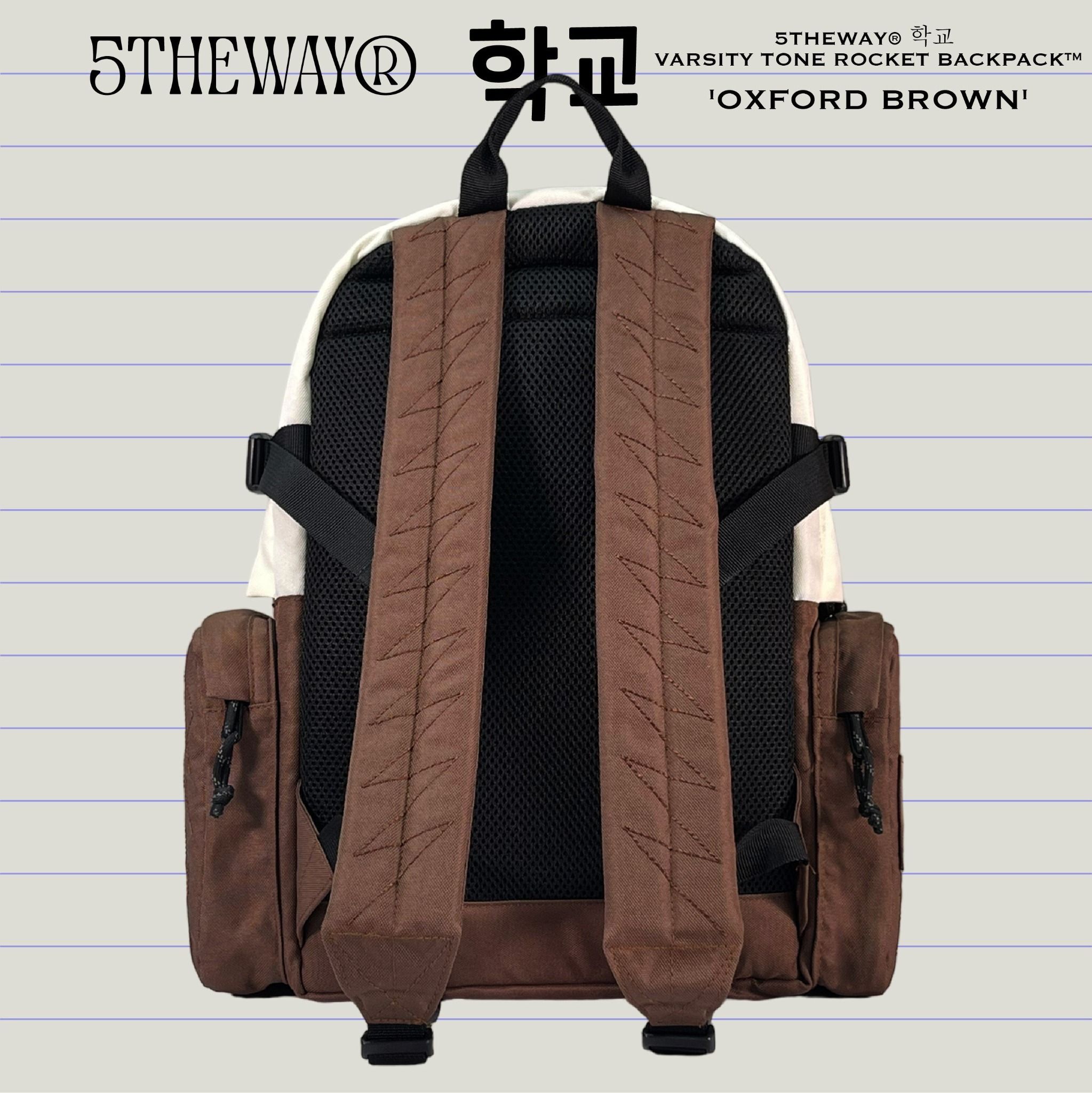  Balo Unisex 5THEWAY® 학교 VARSITY TONE ROCKET BACKPACK™ 