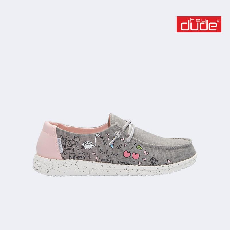 Giày Lười Trẻ Em Hey Dude Wendy Youth