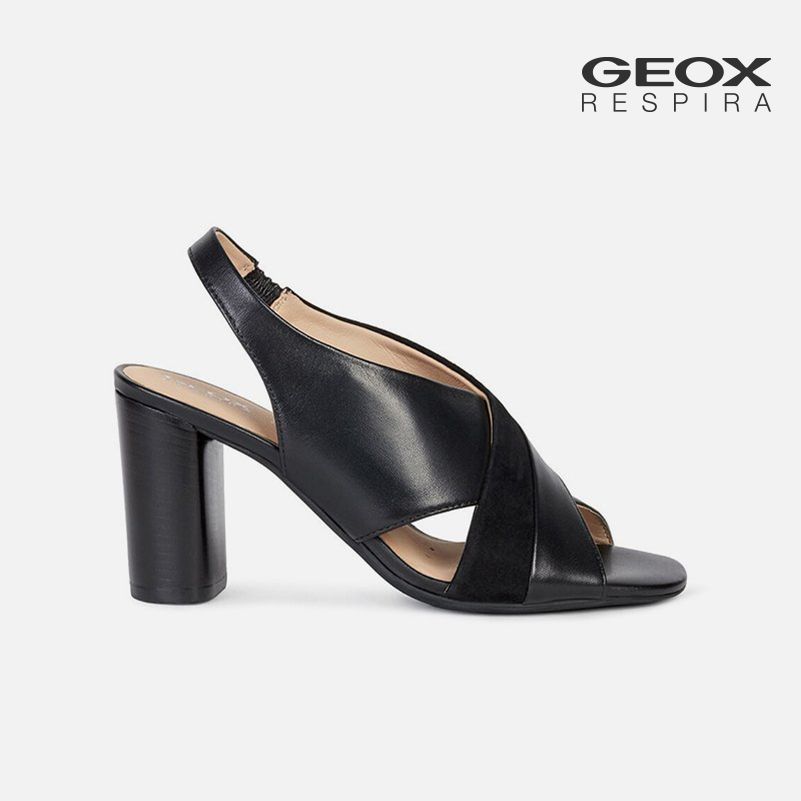 Giày Cao Gót Nữ Geox D Eraklia H. A - Nap.She+Go.Su