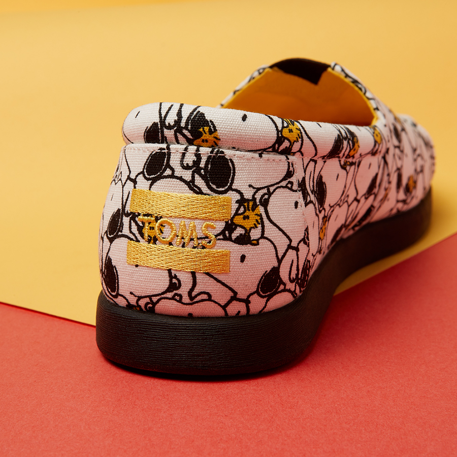  Giày Lười Nam TOMS Alp Fwd x Peanuts Classic - Snoopy / Woodstock 