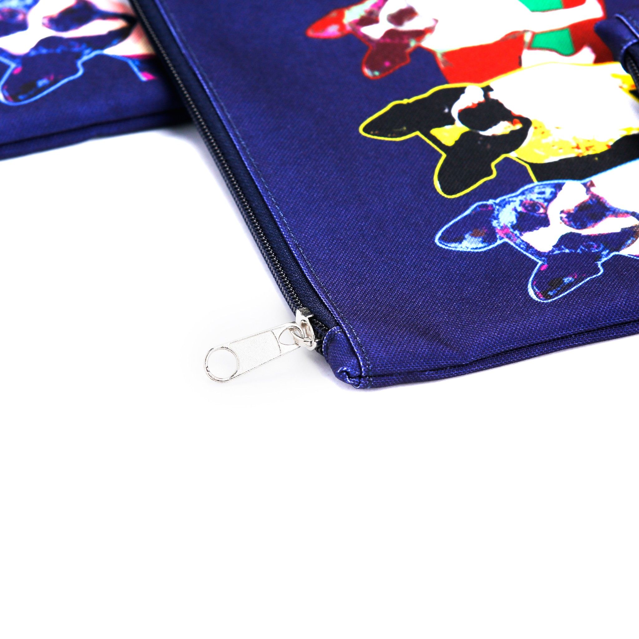 Túi XOX Zip Pockets 4 Pull Dogs Navy