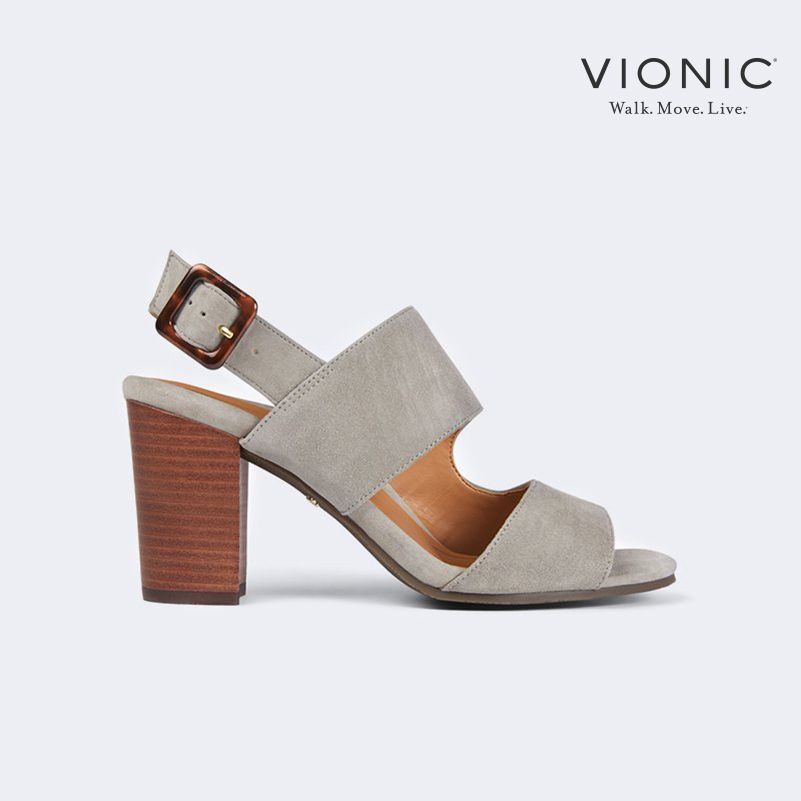 Giày Cao Gót Nữ VIONIC W Bianca Sude Tort Bkl