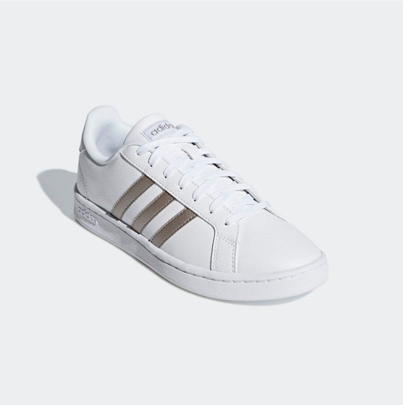 adidas w grand court (f36485) ftwwht/ plamet/ ftwwht