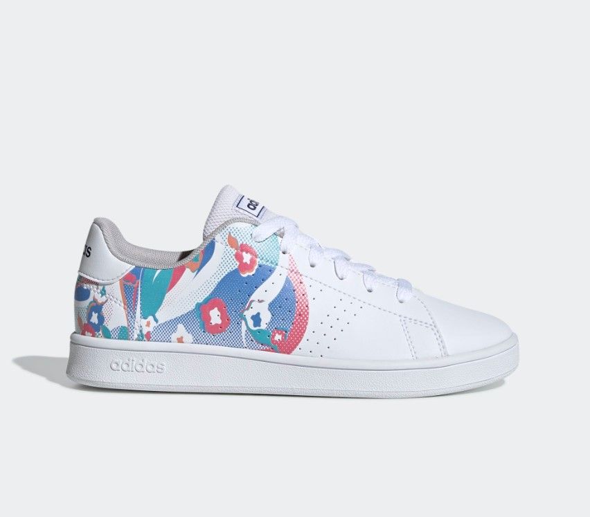 adidas k advantage k (ef0215) ftwwht/ ftwwht/ reapnk