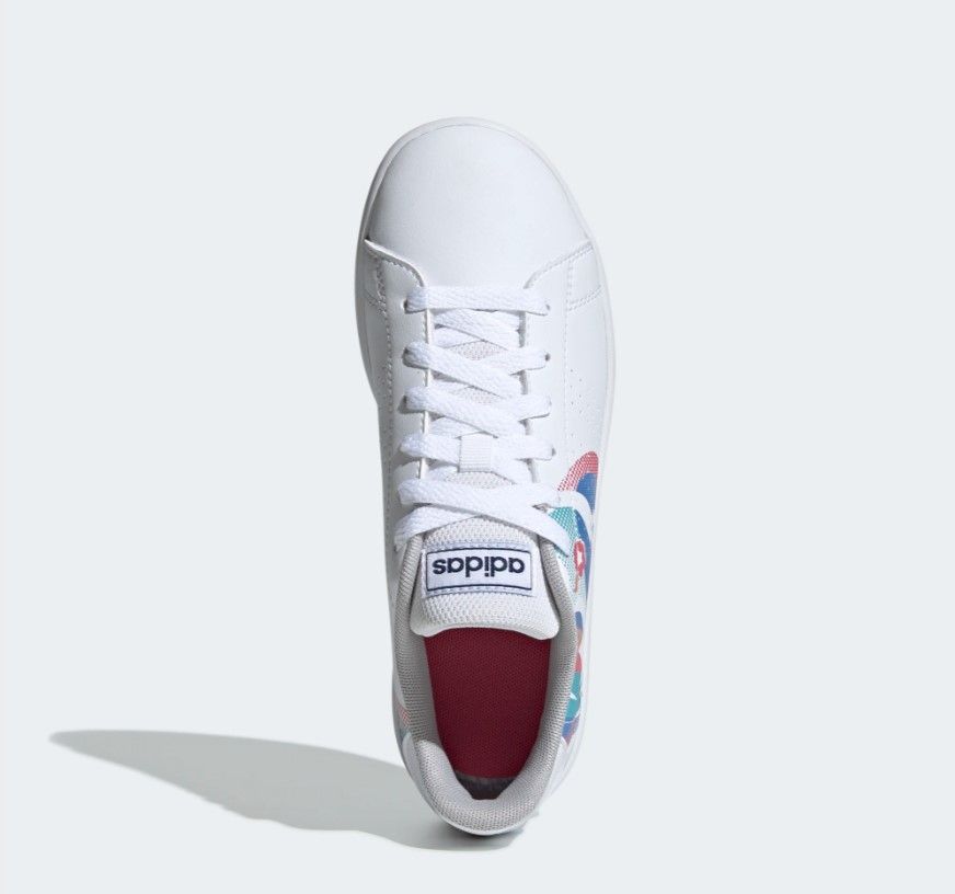 adidas k advantage k (ef0215) ftwwht/ ftwwht/ reapnk