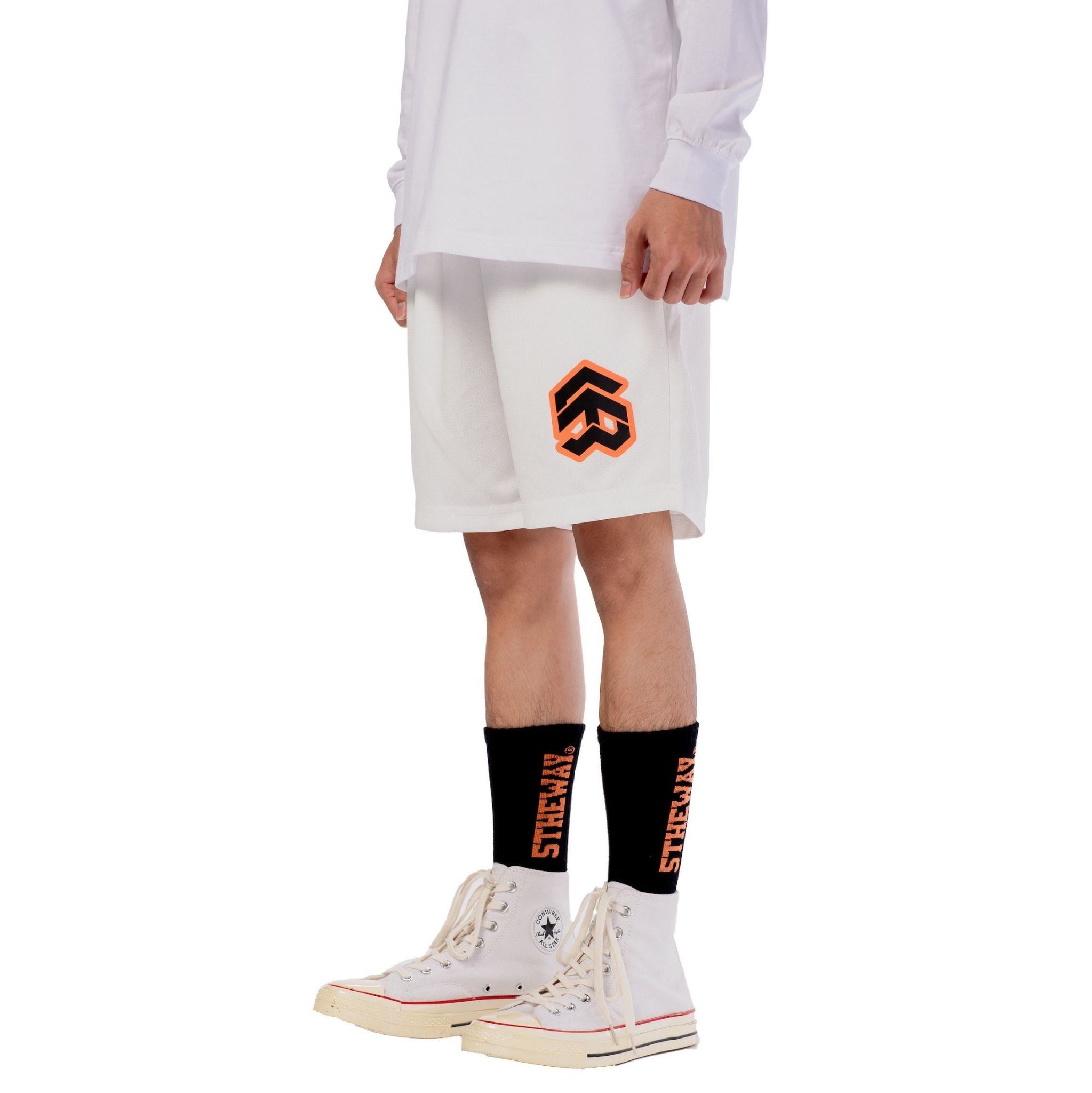  Quần Shorts Nam 5THEWAY® /stroke/ BIG LOGO MESH SHORT™ 