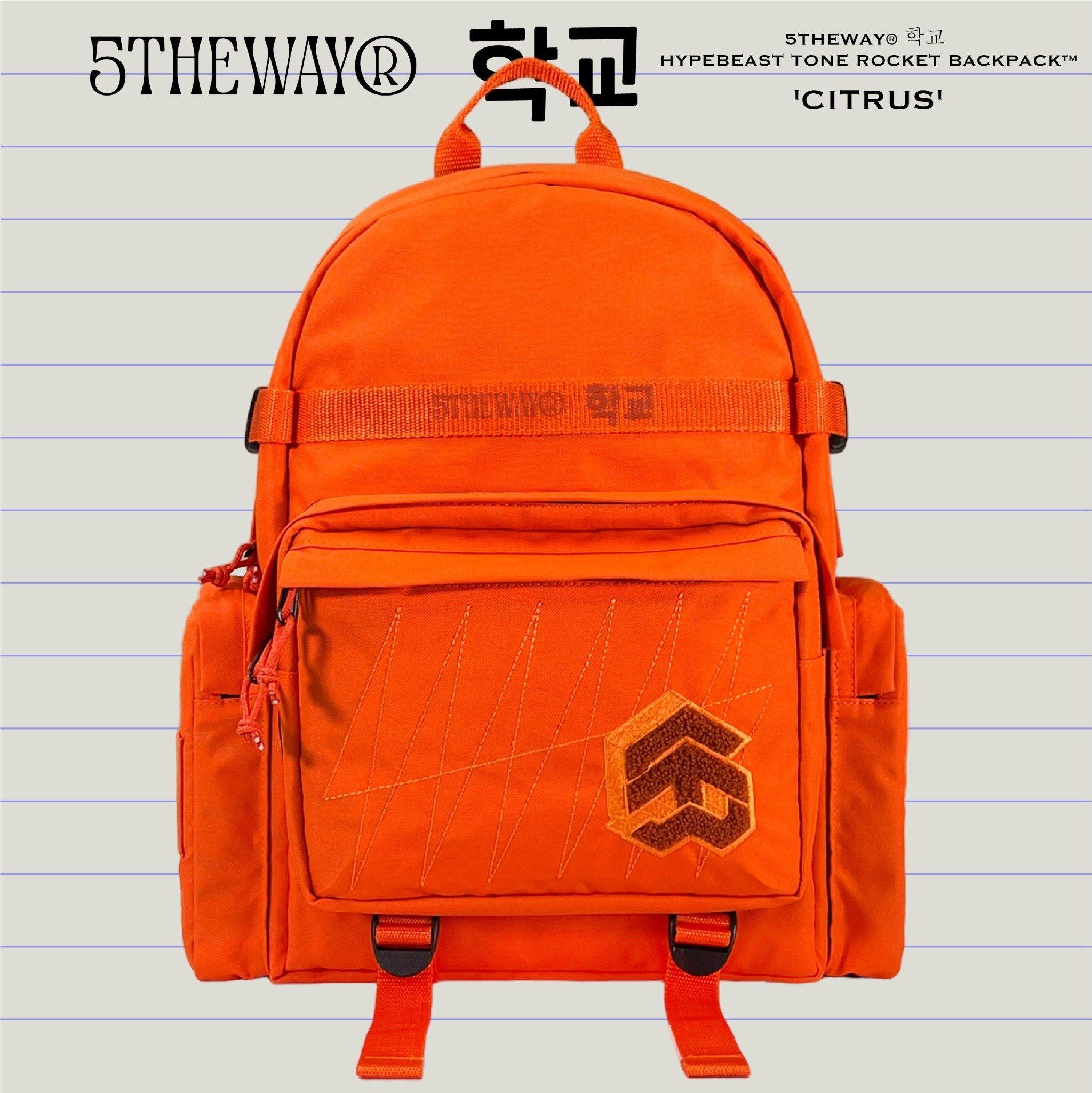  Balo Unisex 5THEWAY® 학교 HYPEBEAST TONE ROCKET BACKPACK™ 