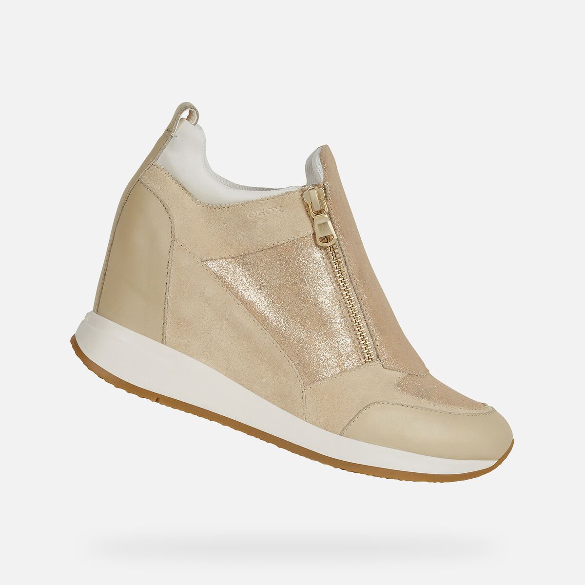 Giày Sneaker Nữ Geox D Nydame E - Shiny Sue+Suede