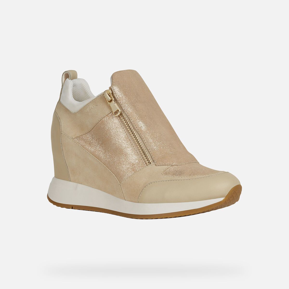 Giày Sneaker Nữ Geox D Nydame E - Shiny Sue+Suede