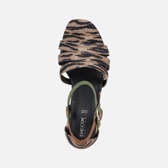 Giày Sandals Nữ Geox D Genziana H. A