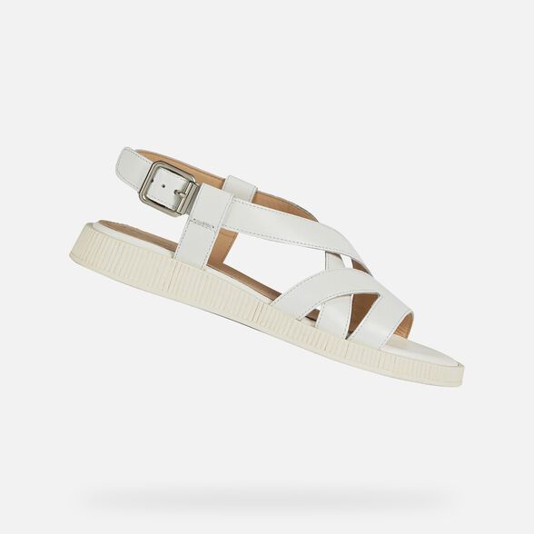 Giày Sandal Nữ Geox D Taormina F - Smo.Lea