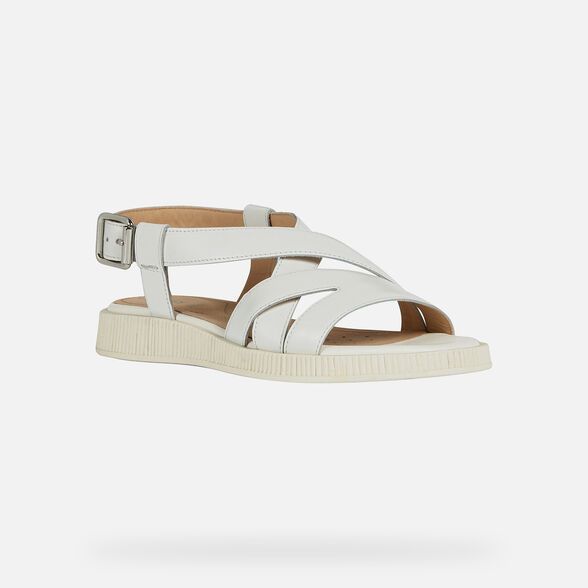 Giày Sandal Nữ Geox D Taormina F - Smo.Lea