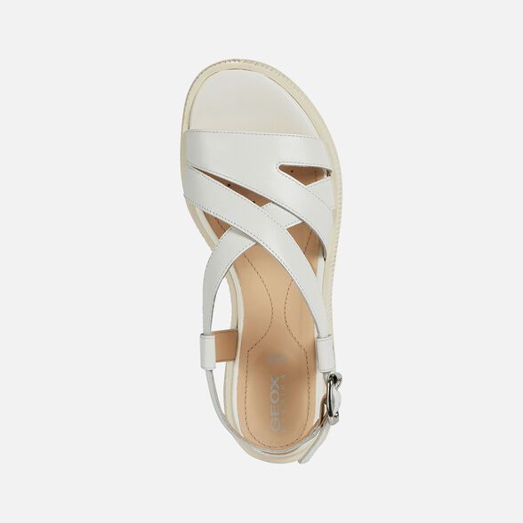 Giày Sandal Nữ Geox D Taormina F - Smo.Lea