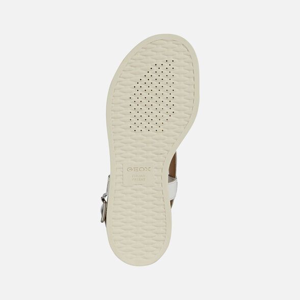 Giày Sandal Nữ Geox D Taormina F - Smo.Lea