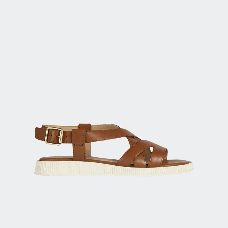 Giày Sandal Nữ Geox D Taormina F - Smo.Lea