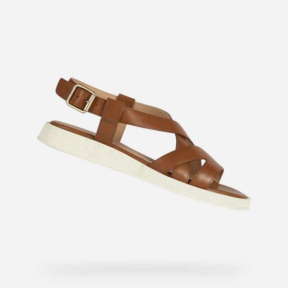 Giày Sandal Nữ Geox D Taormina F - Smo.Lea
