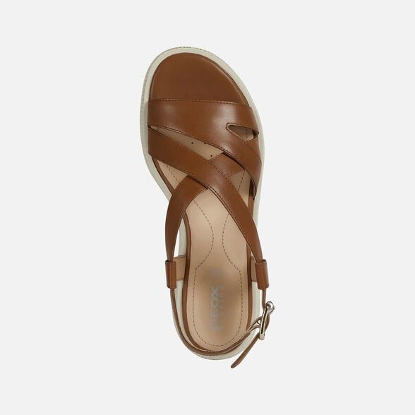 Giày Sandal Nữ Geox D Taormina F - Smo.Lea