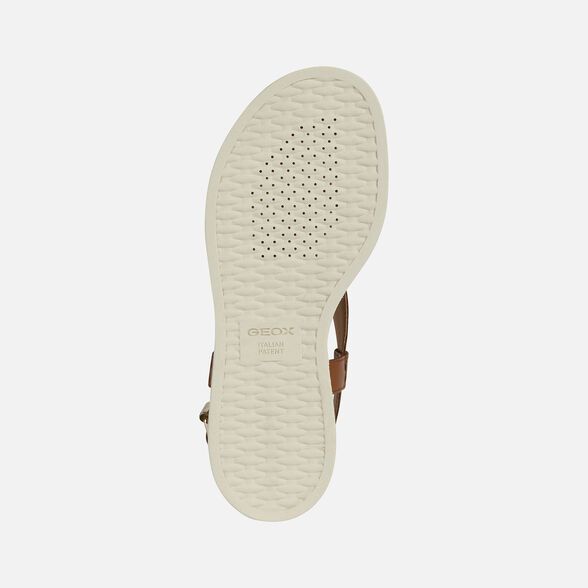 Giày Sandal Nữ Geox D Taormina F - Smo.Lea
