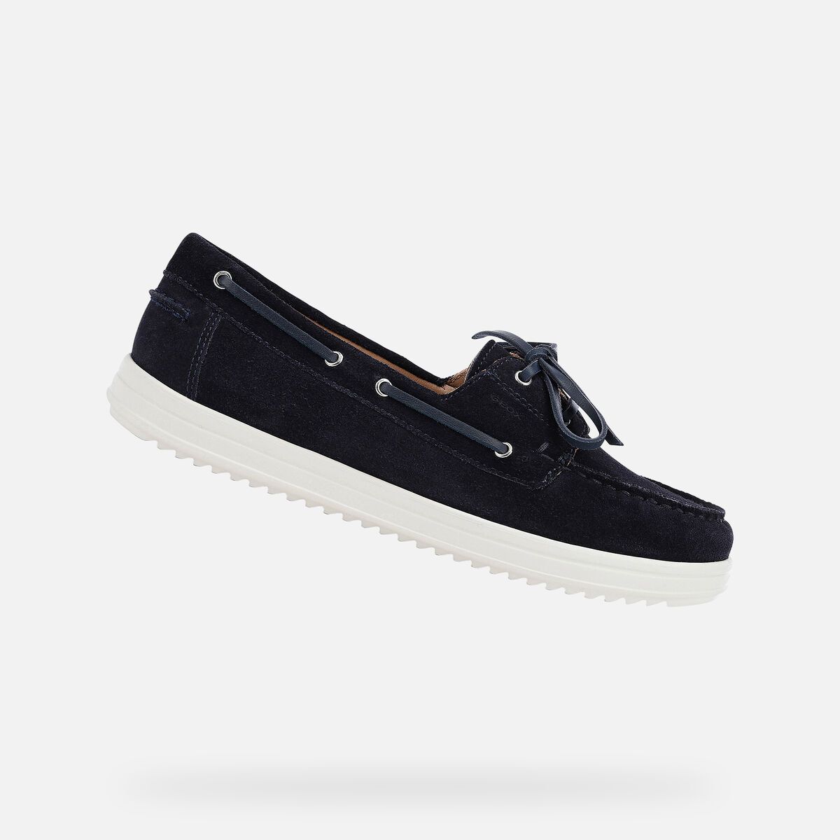 Giày Lười Nữ Geox D Genova Moc A - Suede