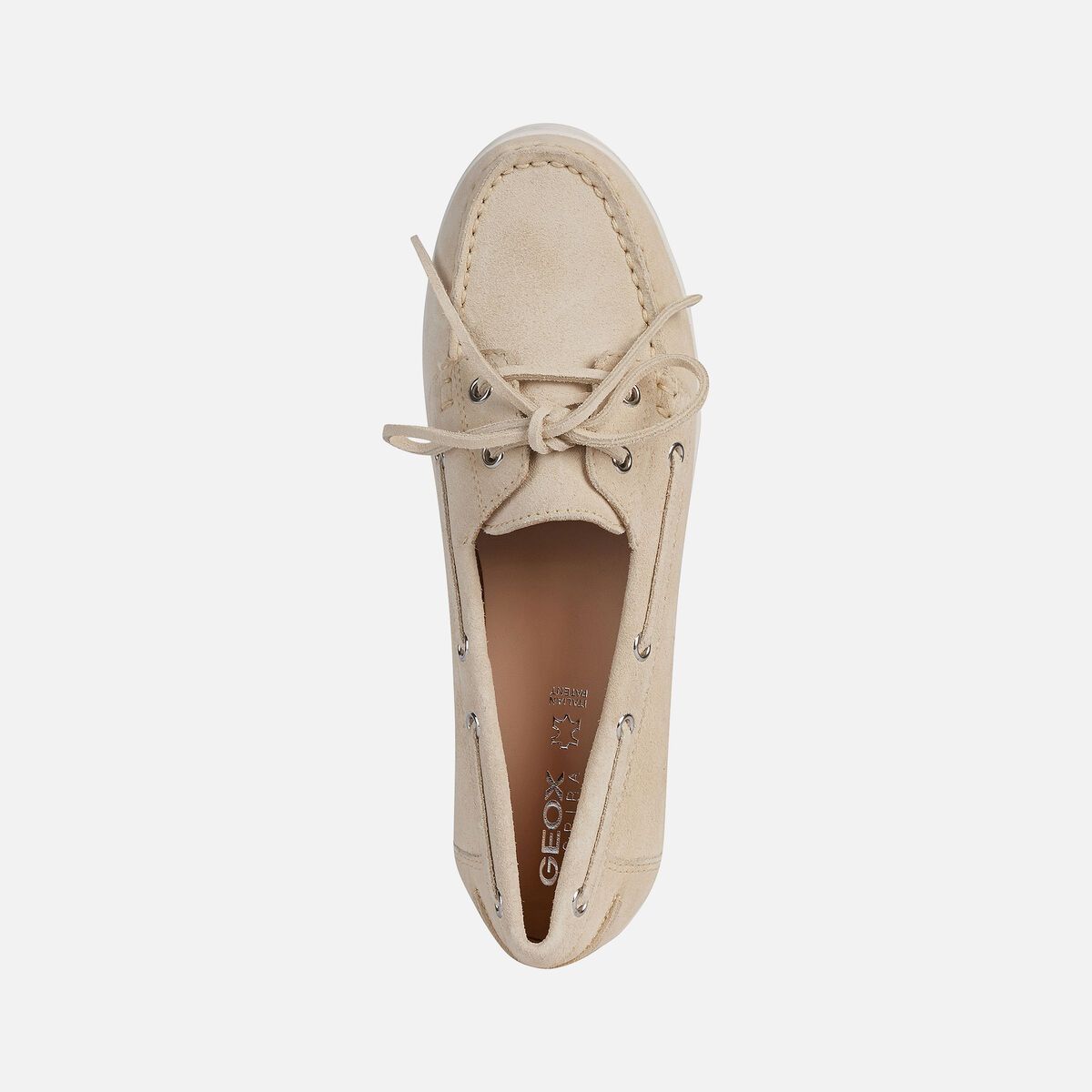 Giày Lười Nữ Geox D Genova Moc A - Suede