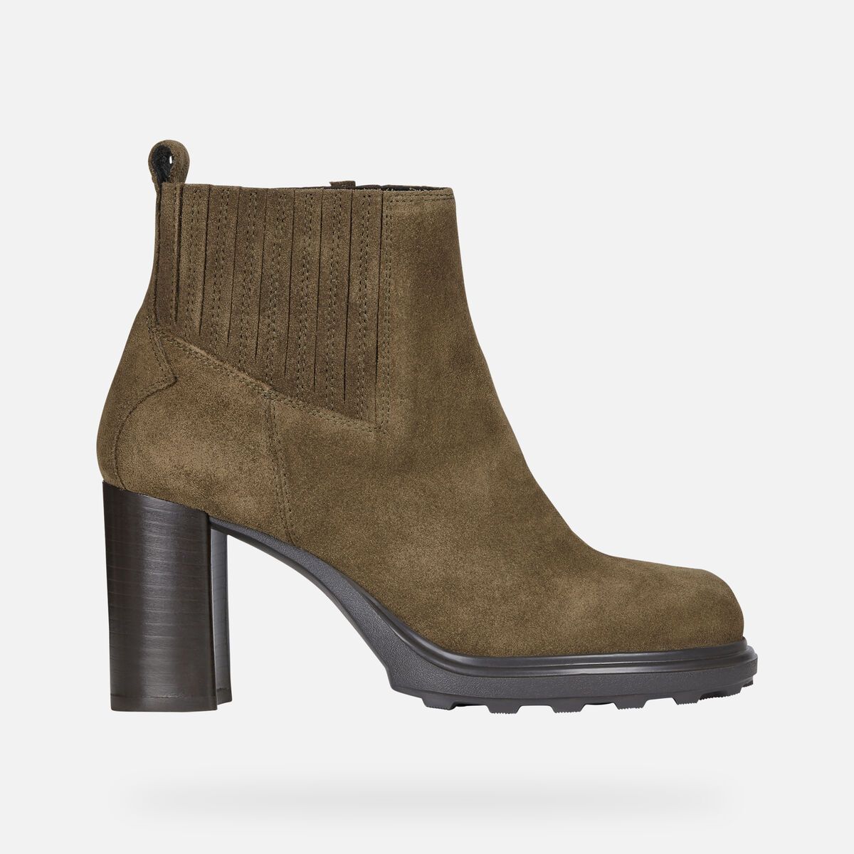 Giày Boots Nữ Geox D Salice High B - Oil.Suede