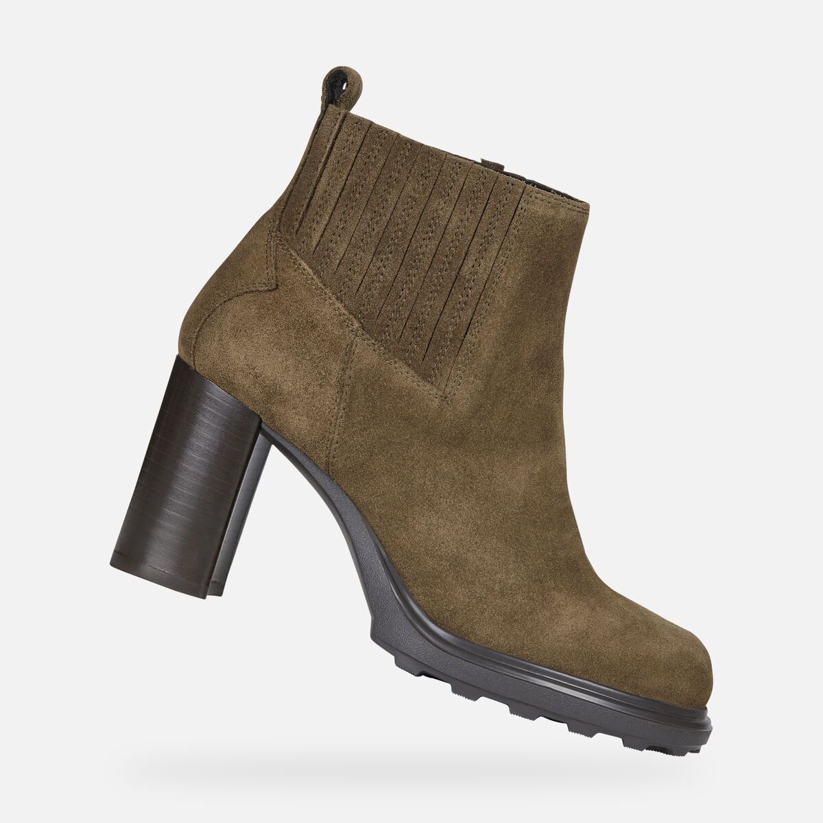 Giày Boots Nữ Geox D Salice High B - Oil.Suede