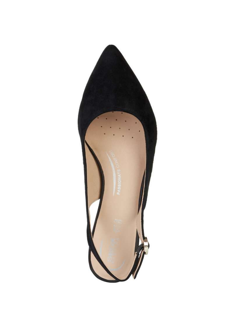Giày Cao Gót Nữ Geox D Bigliana A - Goat Suede