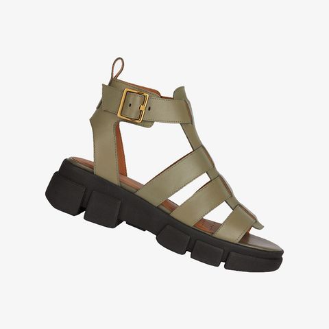  Giày Sandals Nữ GEOX D Lisbona B 