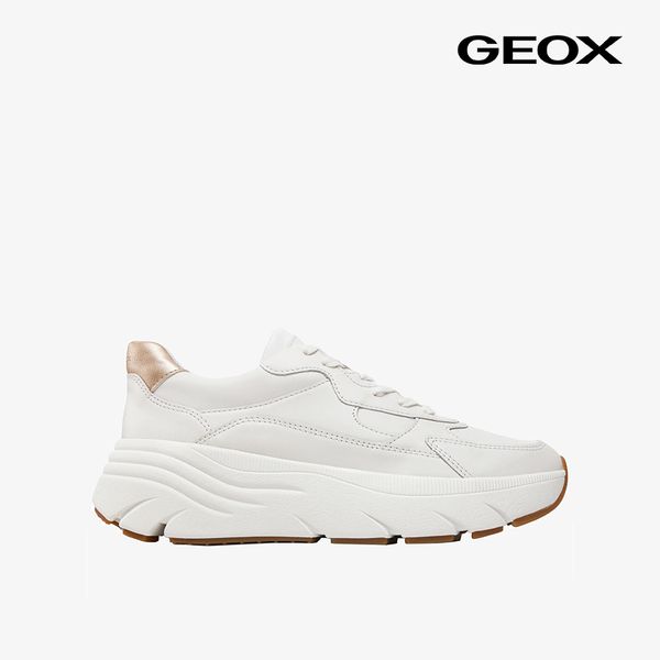 Geox Mädchen Sneakers D Diamanta B – Bequeme Plateau-Sneakers Für Den Alltag