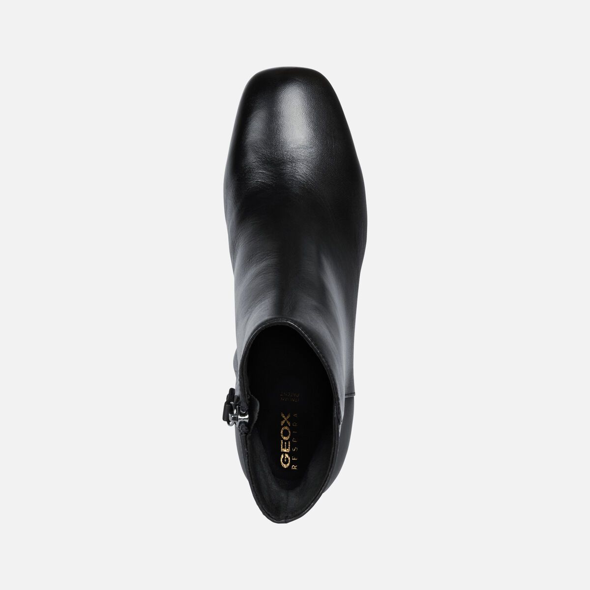 Giày boots geox d seyla c (d828vc) smo.lea+syn.pat black/rust