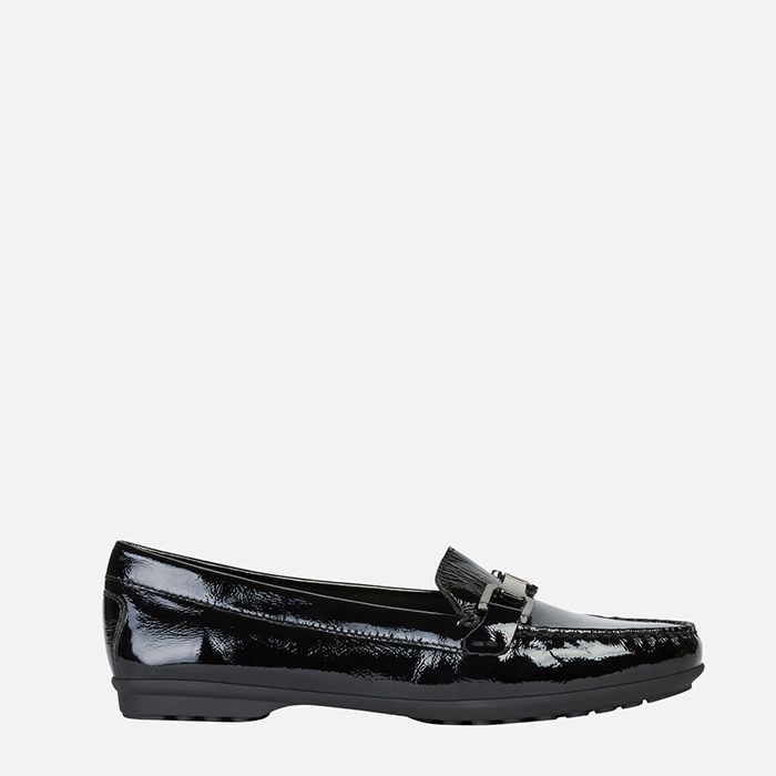Giày geox d elidia c (d942tc) naplack leath. black