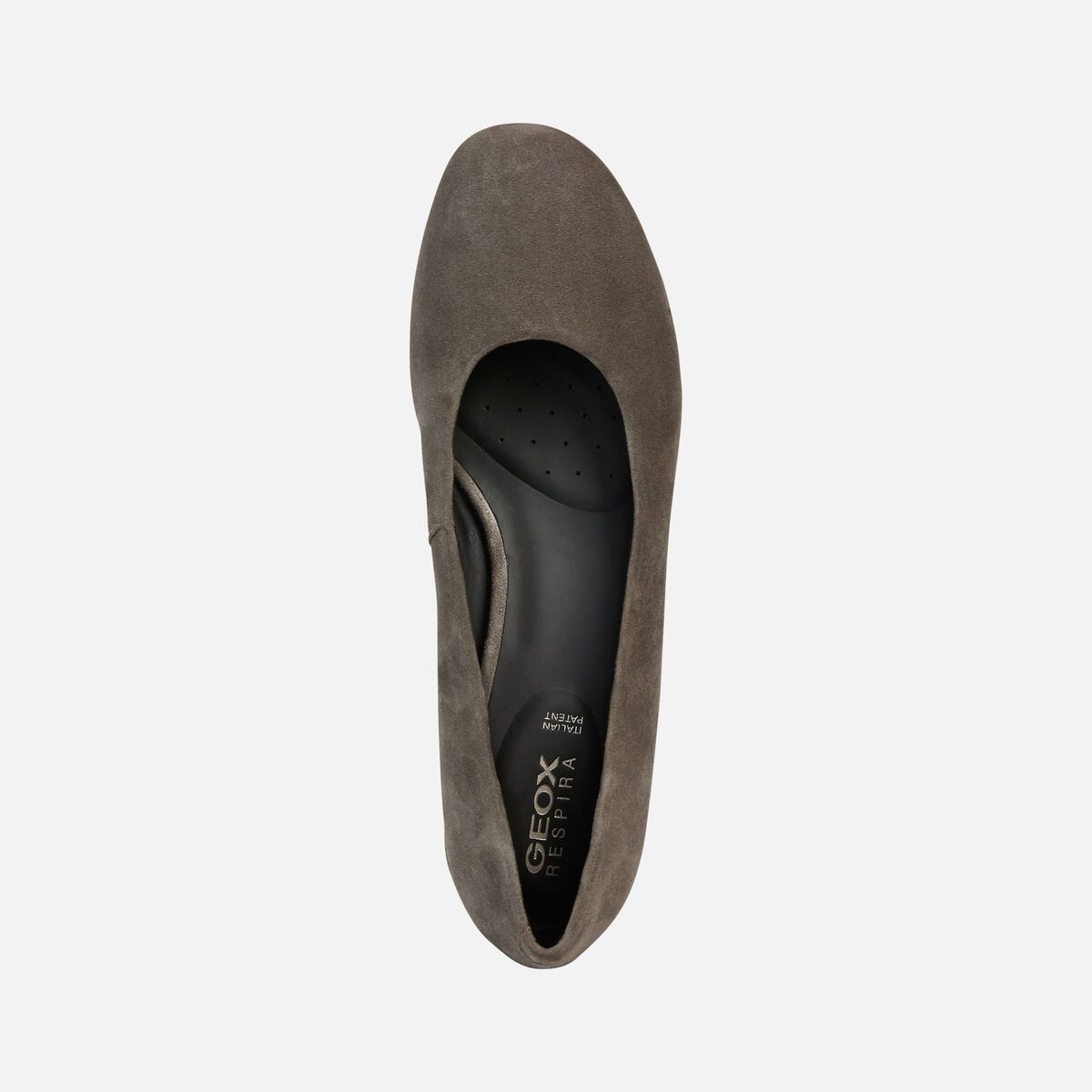 Giày cao gót geox d chloo m. b (d949xb) goat suede chestnut