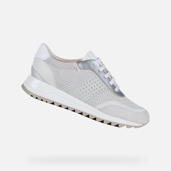 Giày Sneaker Nữ Geox D Tabelya A - Suede+Synt.Lea