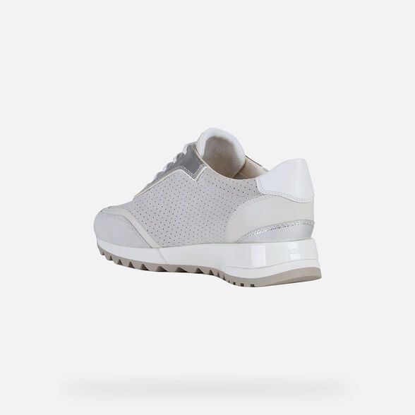 Giày Sneaker Nữ Geox D Tabelya A - Suede+Synt.Lea