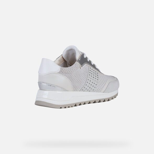 Giày Sneaker Nữ Geox D Tabelya A - Suede+Synt.Lea