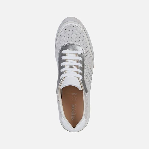 Giày Sneaker Nữ Geox D Tabelya A - Suede+Synt.Lea