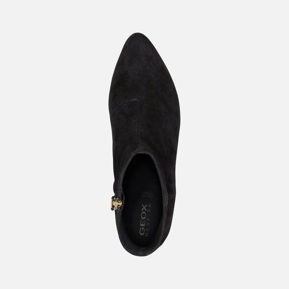 Giày geox d peython l. b (d94ecb) goat suede black
